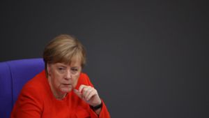 Bundeskanzlerin Angela Merkel (CDU) deutet an, dass sie wieder für den Vorsitz kandidieren will. Foto: Getty Images Europe