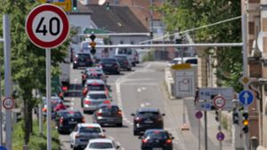 Mit Tempo 40 will  Ludwigsburg die Schadstoffe drosseln. Foto: factum/Weise