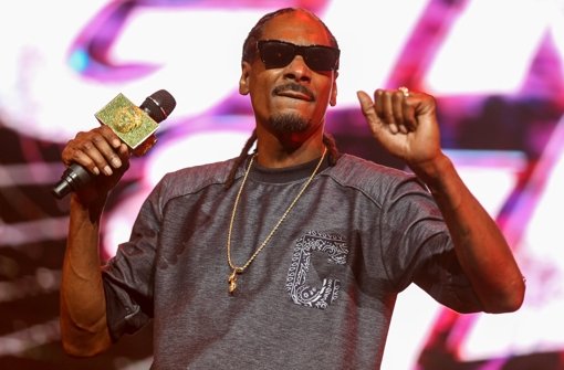 US-Rapper Snoop Dogg spielt am Dienstag, 21. Juli, in Stuttgart Foto: dpa