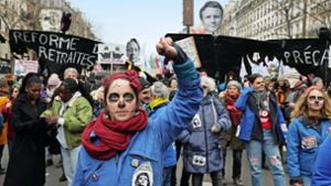 Etwa200 Demos fanden in Frankreich am Donnerstag statt. Foto: dpa/Lewis Joly