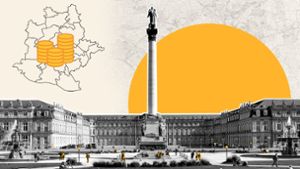Wie verteilt sich das Einkommen über Stuttgart? Unser Einkommensatlas zeigt es. Foto: Adobe Stock/Montage: Marie Scholz