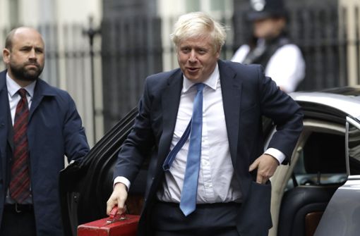 Boris Johnson steht einmal mehr in der Kritik. Foto: AP/Matt Dunham