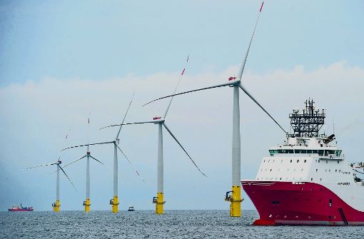 Mit Windkraft auf See will der Konzern EnBW auch künftig Gewinne einfahren. Foto: dpa