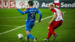 Holstein Kiel gewann am Mittwoch mit 3:0 (2:0) gegen die Essener Foto: imago images/Nordphoto/nordphoto / Rauch
