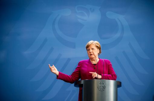 Die Kanzlerin weiß, dass Deutschland helfen muss. Foto: dpa/Michael Kappeler