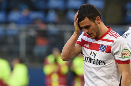 Filip Kostic ist die tragische Figur beim Hamburger SV. Foto: dpa