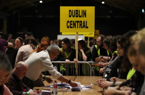 Die Iren stimmen in einem Referendum ab. Foto: PA Wire