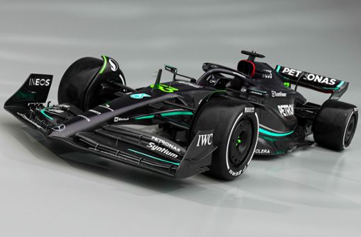 Endlich wieder konkurrenzfähig? Der neue Formel-1-Mercedes Foto: dpa/Mercedes