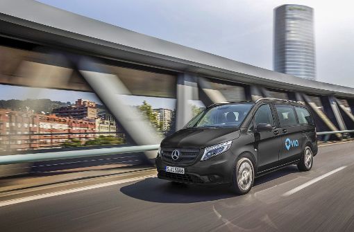 Daimlers Sparte Mercedes-Benz Vans gründet mit dem US-Start-up Via ein Joint Venture. Foto: Daimler