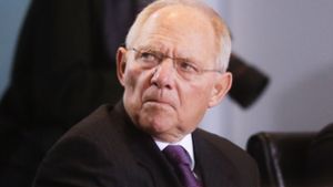 Der 74-Jährige Wolfgang Schäuble erhielt bei einem Nominierungsparteitag der CDU Ortenau am Freitagabend im badischen Kehl (Ortenaukreis) 99,1 Prozent der Stimmen. Foto: AP