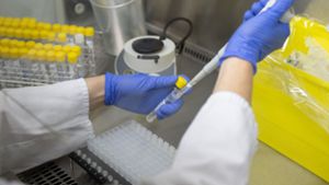Angesichts der stark steigenden Infektionszahlen steigt auch die Nachfrage nach PCR-Tests in Stuttgart. Foto: dpa/Bernd Weißbrod