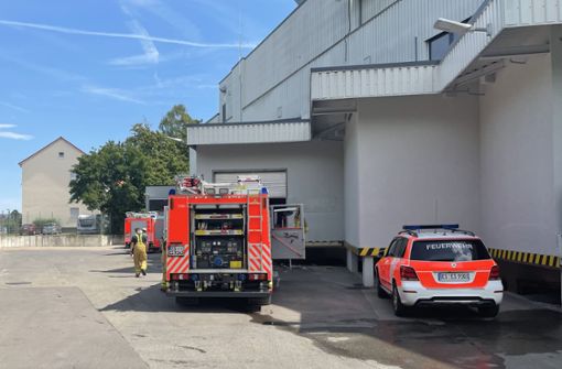 In Esslingen-Zell musste die Feuerwehr Wasser aus dem Lager eines Einkaufmarktes abpumpen. Foto: rk