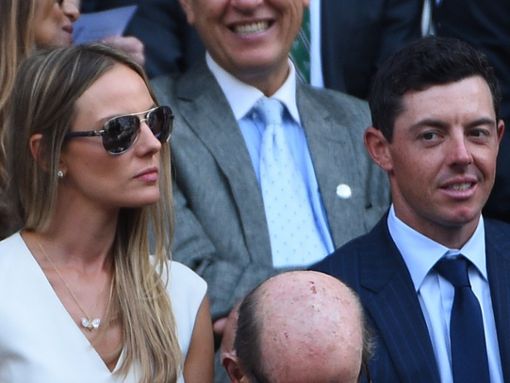Golf-Megastar Rory McIlroy und seine Noch-Ehefrau Erica lassen sich scheiden. Foto: ddp/abaca press
