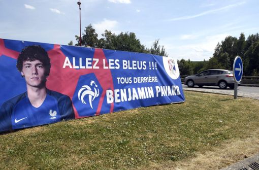 Ein Ort in Frankreich hat sich ganz besonders über den WM-Titel gefreut: Benjamin Pavards Heimatstadt Jeumont. Foto: AFP