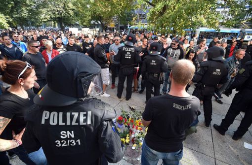 Die Polizei in Chemnitz hat Gerüchte über einen weiteren Todesfall zurückgewiesen. Foto: dpa