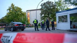 In der Nähe der Synagoge in Hamburg ist es am Sonntagnachmittag zu einem Angriff gekommen, bei dem ein 29 Jahre alter Mann verletzt wurde. Foto: dpa/Jonas Walzberg