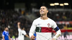 Cristiano Ronaldo traf erneut für Portugal. Foto: dpa/Gian Ehrenzeller