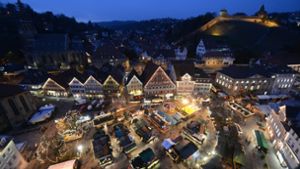 Der Esslinger Mittelalter- und Weihnachtsmarkt kann in diesem Jahr aus Infektionsschutzgründen nicht wie gewohnt stattfinden. Foto: dpa/Franziska Kraufmann