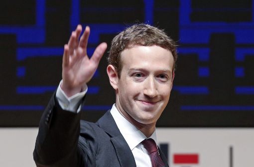 Auch Facebook-Chef Mark Zuckerberg sorgt sich wegen der Ausbreitung von Fake-News. Foto: AP