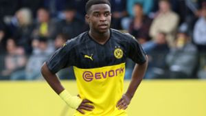 Youssoufa Moukoko spielt im Nachwuchs von Borussia Dortmund und soll an das Profiteam herangeführt werden. Foto: picture alliance/dpa/Revierfoto