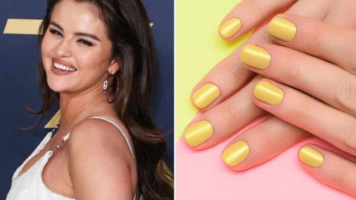 Butter Yellow Nails: Auf diesen Beauty-Trend schwört Selena Gomez 2024