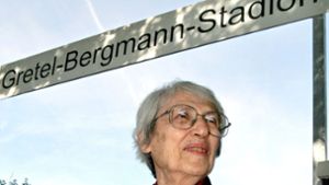 Ihre Heimatstadt Laupheim im Kreis Biberach benannte vor drei Jahren zu Ehren von Gretel Bergmann das Leichtathletikstadion nach ihr. Foto: dpa
