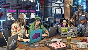 Hacken, was das Zeug hält: die Protagonisten von „Watch Dogs 2“ nutzen alle Möglichkeiten einer total vernetzten Welt. Foto: Ubisoft