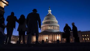 Im Kapitol in Washington wird über Donald Trumps Zukunft entschieden. Foto: dpa/J. Scott Applewhite