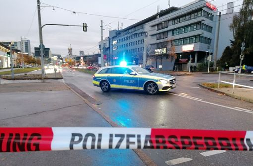 Die Polizei hat an diesem Freitag die Evakuierung durchgeführt. Foto: Fotoagentur Stuttgart//Andreas Rosar