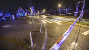 Die zum Unfallort gerufenen Polizisten können den 32-jährigen Angreifer nur mit einem Schuss stoppen. Foto: 7aktuell.de/Simon Adomat/Simon Adomat