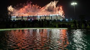 Die Fußball-WM 2022 in Katar ist eröffnet. Foto: AFP/JUAN MABROMATA