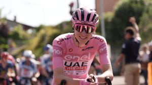 Tadej Pogacar ist der dominierende Fahrer beim Giro dItalia. Foto: Massimo Paolone/LaPresse/AP/dpa
