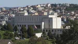 Das US-Konsulat in Istanbul – zwischen den USA und der Türkei herrscht derzeit eine diplomatische Krise. Foto: AP