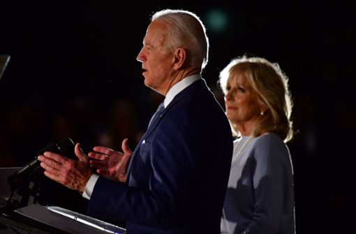 Joe Biden befindet sich bei den US-Vorwahlen deutlich im Aufwind. Foto: AFP/Mark Makela