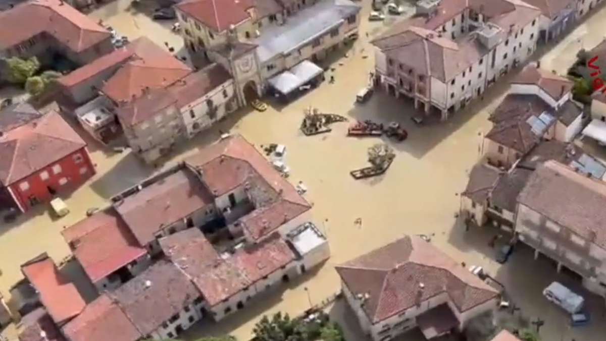 Reisewarnung Italien? Wo genau Hochwasser ist (Karte)