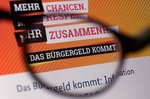 Seit Januar ersetzt das  Bürgergeld Hartz IV. Auch die Regelsätze haben sich geändert. Foto: dpa/Karl-Josef Hildenbrand