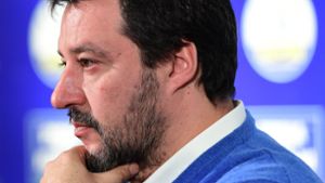 Lega-Chef Matteo Salvini musste am Sonntag bei der Wahl in der Emilia Romagna eine herbe Schlappe einstecken. Aufgeben wird er dennoch nicht. Foto: AFP/MIGUEL MEDINA