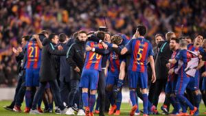 Angetrieben von 96.920 Zuschauern im Camp Nou triumphiert der FC Barcelona mit 6:1 über Paris Saint-Germain – nach einer 0:4-Niederlage im Hinspiel. Foto: imago