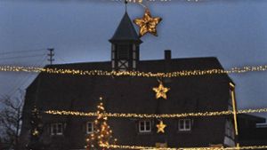 Trotz Energiekrise sollen die  Weihnachtslichter in Leinfelden-Echterdingen auch in diesem Advent leuchten. Foto: Günter E. Bergmann