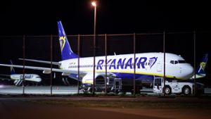 Stillstand bei Ryanair: Die Piloten und Flugbegleiter der Billigflug-Airline in Deutschland haben ihre Arbeit niedergelegt. Foto: dpa