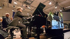 Nicholas Hodges in Simon Steen-Andersens Klavierkonzert Foto: SWR-Pressestelle/Fotoredaktion