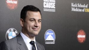 Der TV-Show-Moderator und Komiker Jimmy Kimmel moderiert am 26. Februar die Verleihung der Oscars. Foto: Ap