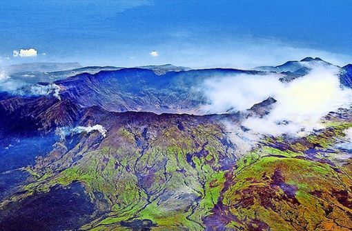 Der Vulkan Tambora liegt auf der Insel Sumbawa in Indonesien. Foto: Jialiang Gao/Wikipedia