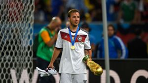 Mario Götze ist der wohl größte Verlierer. Bei der Weltmeisterschaft 2014 erzielte er noch das Siegtor im Finale, jetzt ist er nicht einmal für den vorläufigen Kader nominiert worden. Foto: AFP