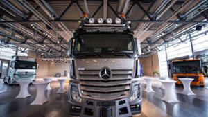 Für die Truck-Kunden  schafft  Daimler einen speziellen  Finanzdienstleister. Foto: Max Kovalenko
