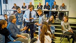 Rollenspiele gehören zu dem Programm in der Schule dazu. Foto: Lichtgut/Achim Zweygarth