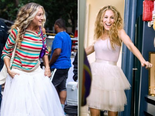 Sarah Jessica Parker machte den Tüllrock als Carrie Bradshaw in Sex and the City und auch wieder in And Just Like That... salonfähig. Foto: imago/Allstar / imago images/Future Image