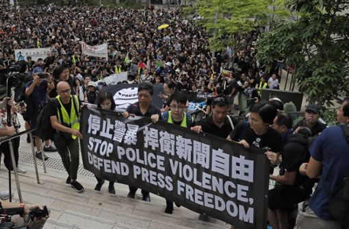 Seit Wochen protestieren die Menschen in Hongkong gegen die Regierung. Foto: picture alliance/dpa