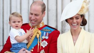 Prinz Louis bezauberte die Briten bei der Militärparade „Trooping the Colour“. Foto: Getty Images