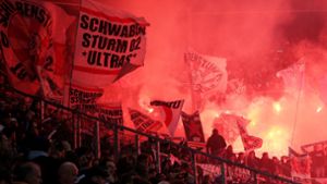 Mehr als 80 Ultras sind von zwei Heimspielen ausgeschlossen. Foto: Pressefoto Baumann (Symbolbild)